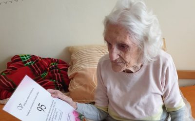 Paní Miroslava oslavila 95. narozeniny